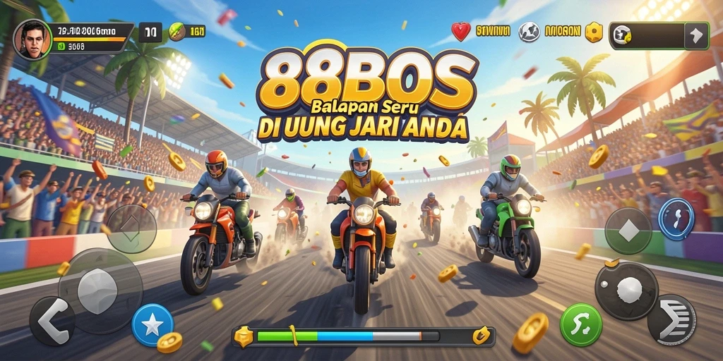 Gameplay seru dan balapan menegangkan di 88BOS.