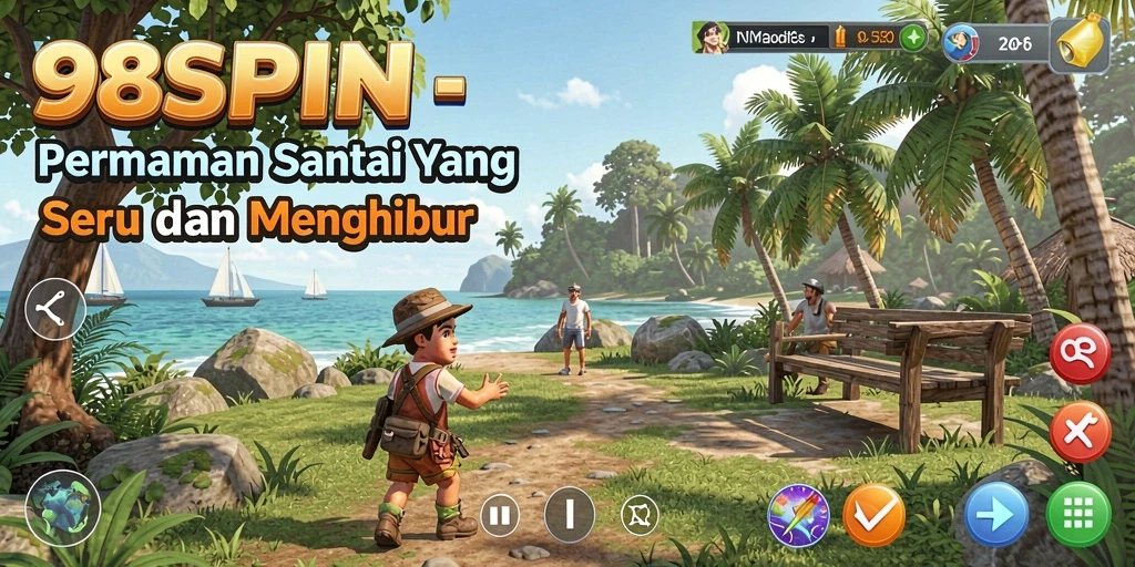 Screenshot dari permainan 98SPIN menampilkan gameplay yang santai dan menghibur.