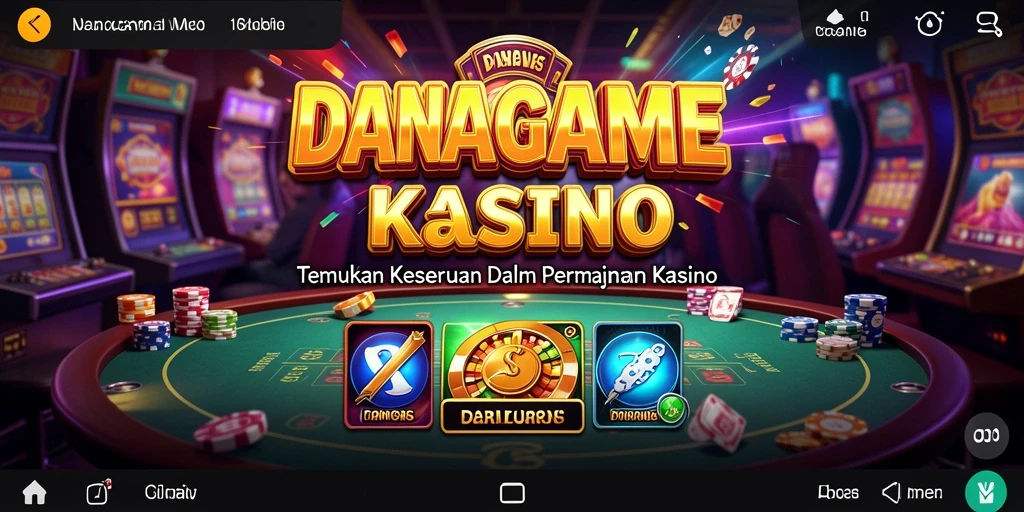 Screenshot utama menampilkan gameplay seru dan interaktif dalam permainan Kasino.