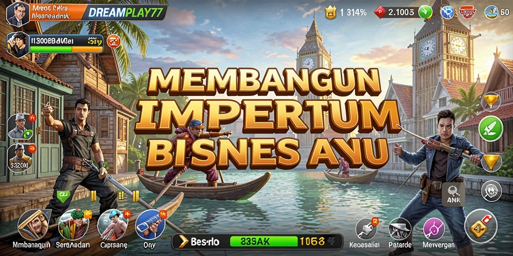 Tangkapan layar gameplay mendebarkan dari DREAMPLAY77.