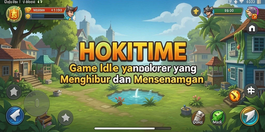 Tampilan gameplay HOKITIME yang memikat hati di bidang Idle.