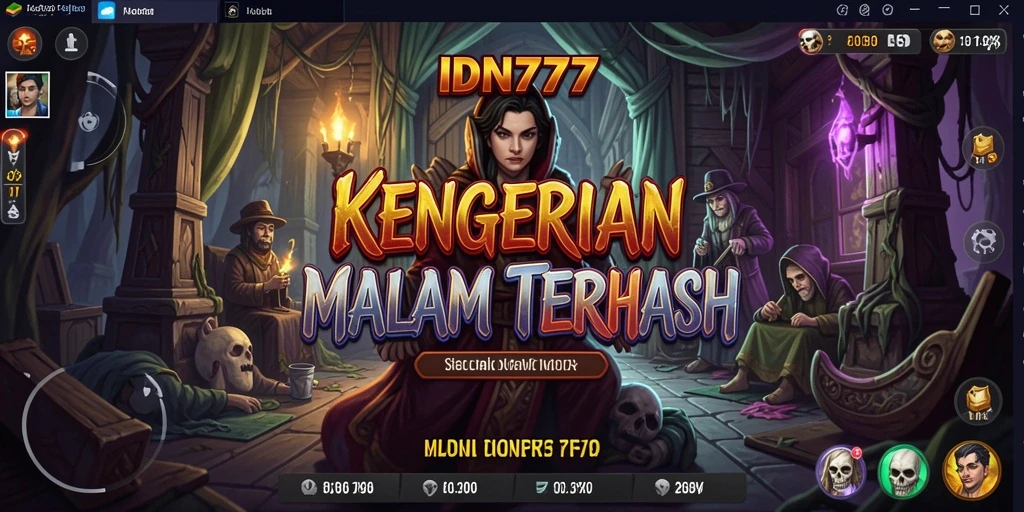Tampilan gameplay menegangkan dari IDN777 yang penuh dengan kengerian.