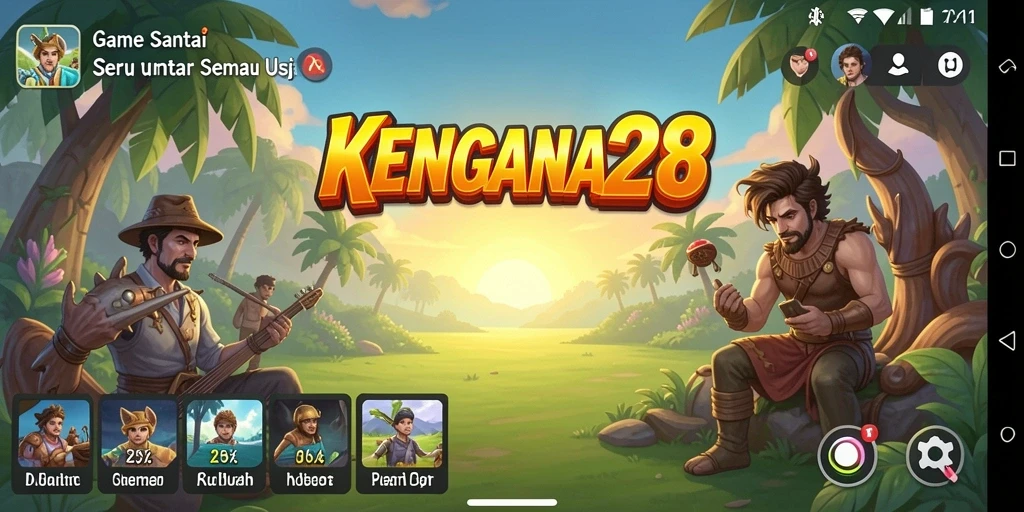 Gameplay menarik dengan grafis cerah dari KENCANA28.