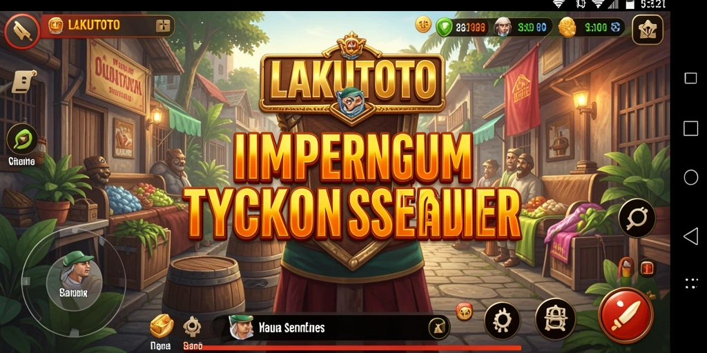 Screenshot menampilkan pengelolaan bisnis yang menarik dalam LAKUTOTO.