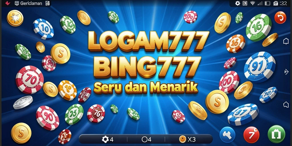 Tampilan gameplay Bingo yang menyenangkan dan interaktif.