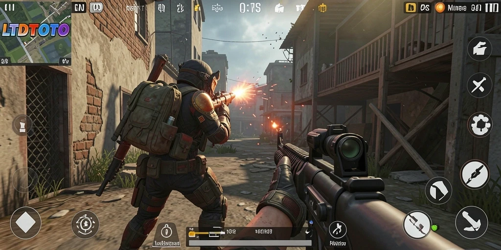 Tampilan seru dari gameplay LTDTOTO yang penuh aksi.