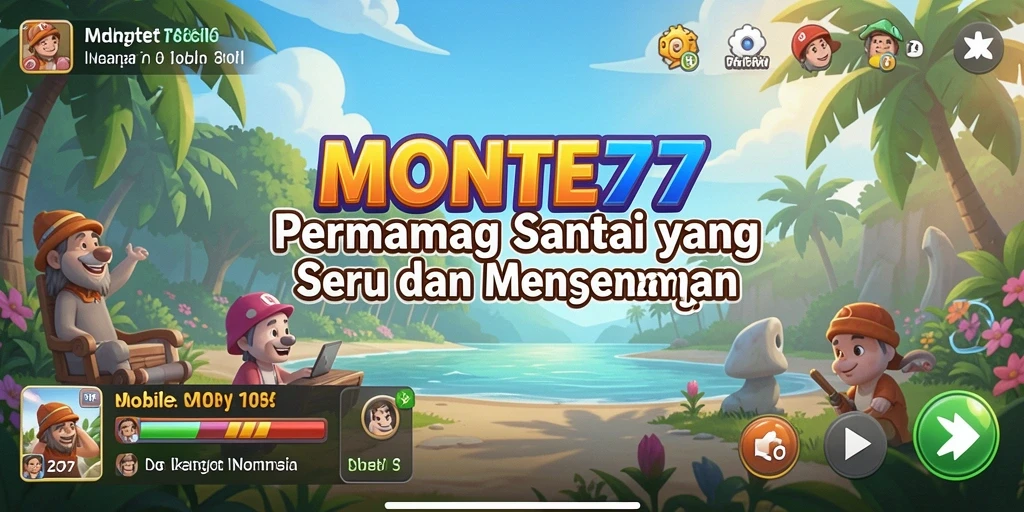 Gameplay seru MONTE77 dengan tantangan yang menghibur.