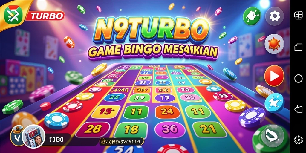 Tampilan gameplay N9TURBO dengan seru dan interaktif.