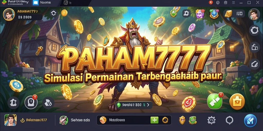 Menampilkan pengalaman gameplay visual PAHAM777 yang mendalam.