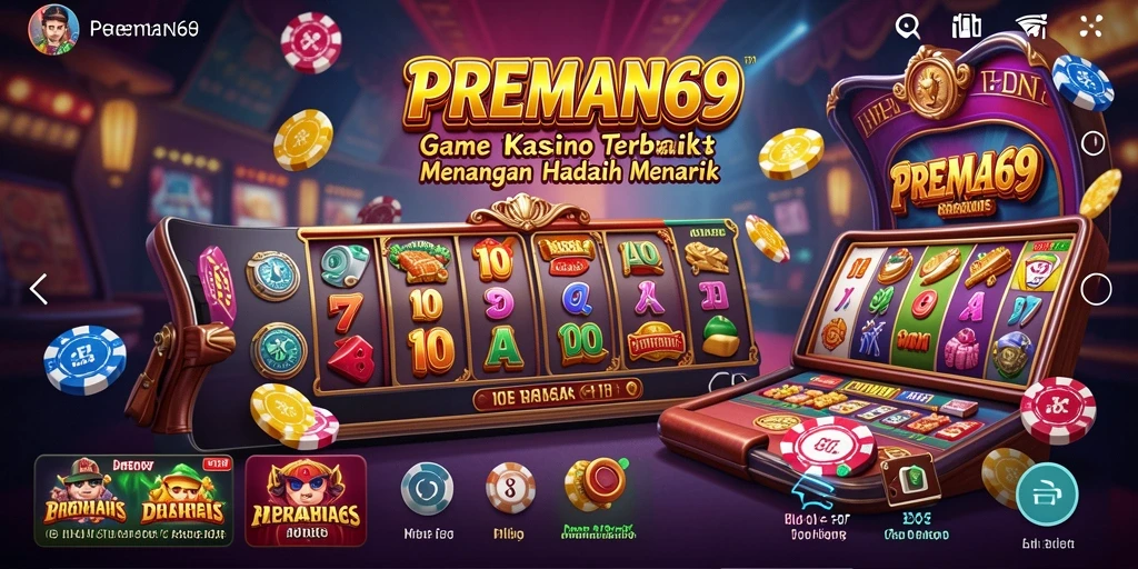 Gameplay seru di PREMAN69 dengan pilihan permainan Kasino yang bervariasi.