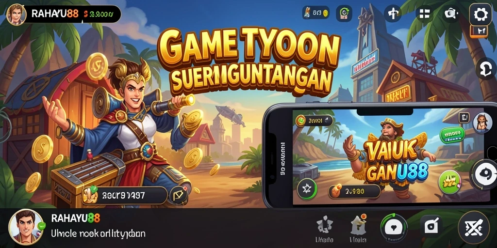 Screenshot RAHAYU88 menampilkan aksi gameplay Tycoon yang mendebarkan.