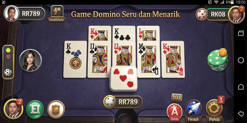 Tampilan gameplay menarik dari RR789 yang penuh aksi.