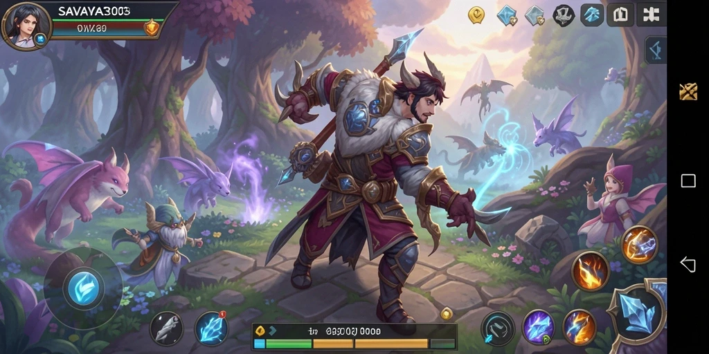 Tampilan gameplay SAVAYA303 yang menegangkan dalam dunia ARPG.